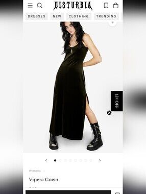 Disturbia Vipera Gown